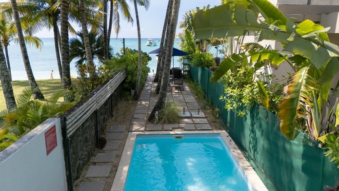 Luxurious Villa PDS with Private Pool and Stunning Sea Views in Péreybère! Close to Beach, Shops, and Golf Course. Fu...