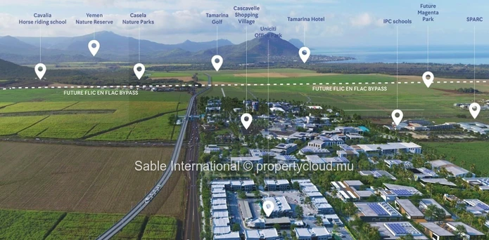 "Rare Opportunity: Prime Residential Land in Flic en Flac, 761m², Ideal for Your Dream Home! 