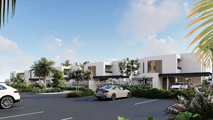 Luxurious Penthouse in Trou aux Biches with Communal Pool & Modern Amenities