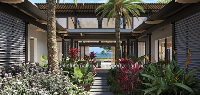 Luxurious Smart City Villa in Tamarin with Private Pool, Sea Access, and Tennis Court - 204m² Living Area 