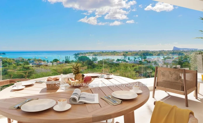 Appartement de luxe avec vue sur la mer à Grand Baie - 143m², 3 chambres