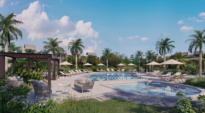 2 Bed Apartment in Roches Noires with Garden