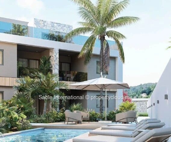 "Modern Apartment with Communal Pool in Tamarin, Rivière Noire - Black River Area