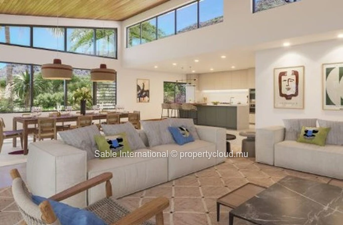 Luxury Villa PDS in Tamarin, Rivière Noire - Black River area | 5 bedrooms, private pool, mountain views | Close to a...