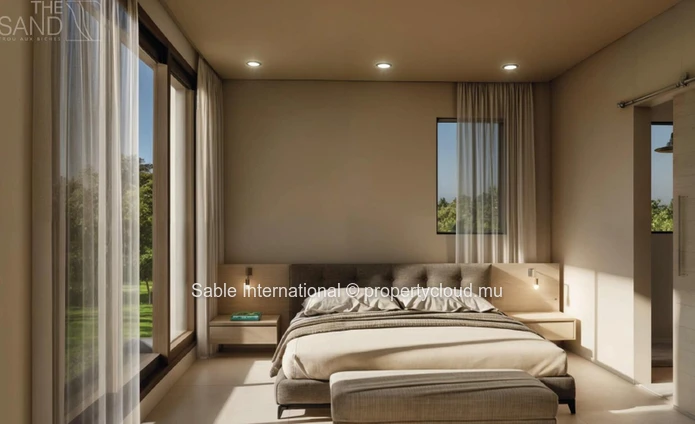 Duplex à vendre à Trou aux Biches, 216m², terrain en toute propriété, piscine commune