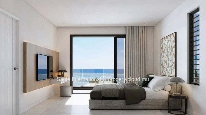 "Modern Apartment with Communal Pool in Tamarin, Rivière Noire - Black River Area