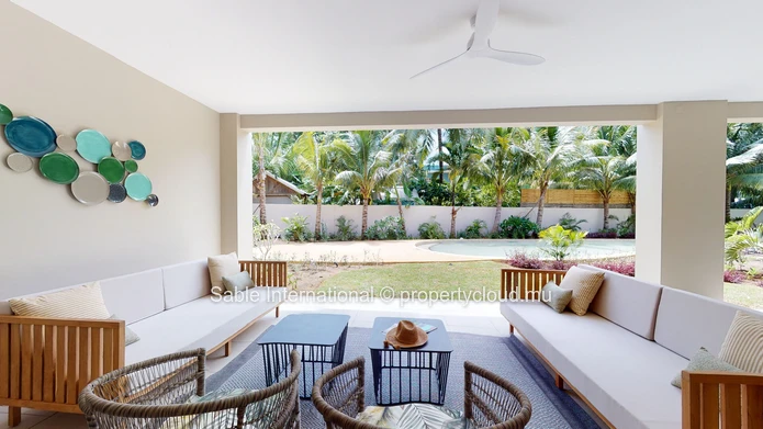 Appart R+2 à Péreybère, 143m², 3 chambres, piscine commune, accès mer, proche commodités
