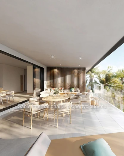 Luxury Penthouse with Private Pool in Trou aux Biches - 225m² Living Space - Close to Amenities - Fitness Room 