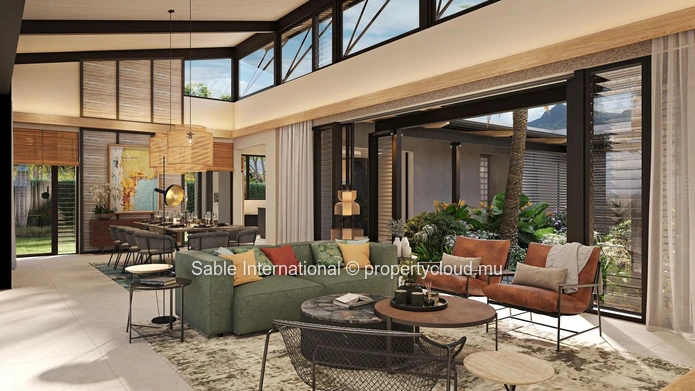 Luxurious Smart City Villa in Tamarin with Private Pool and Stunning Views! Ideal for a Modern Lifestyle.