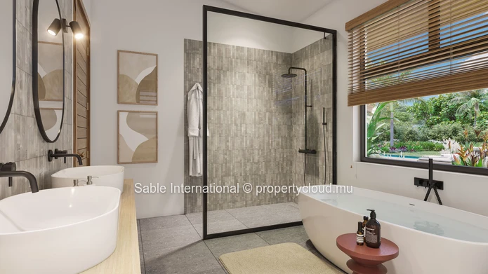 Luxurious Villa PDS with Private Pool in Tamarin, Rivière Noire - Black River Area - Mountain Views - Close to School...