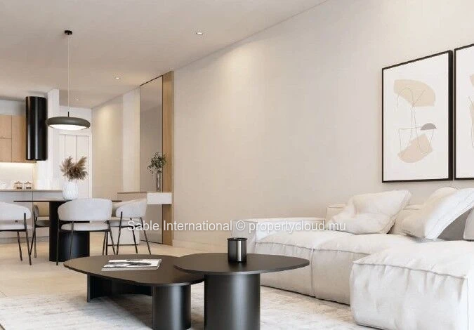"Modern Apartment with Communal Pool in Tamarin, Rivière Noire - Black River Area
