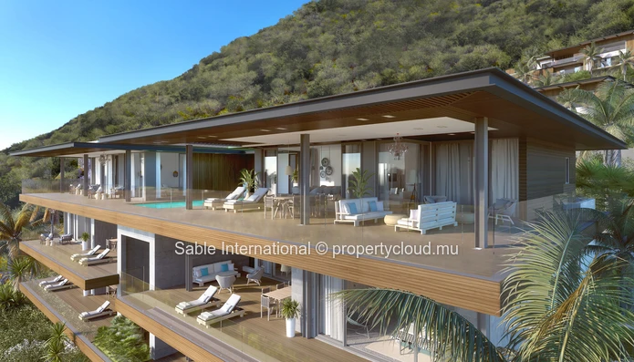 Luxurious Apartment with Stunning Sea Views and Amenities in Tamarin - 200m², 3 Bedrooms 