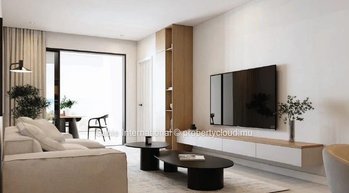 "Modern Apartment with Communal Pool in Tamarin, Rivière Noire - Black River Area