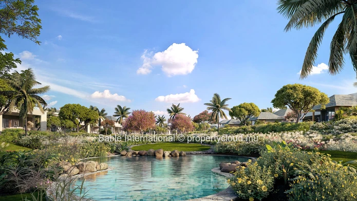 Villa PDS à vendre à Grand Baie, 349m² habitables, terrain de 787m², 4 chambres, bureau, garage, salle de gym, proche...