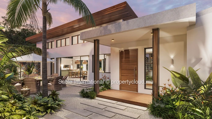 Stunning Villa with Private Pool in Tamarin, Black River - 271m² Living Space, Mountain Views