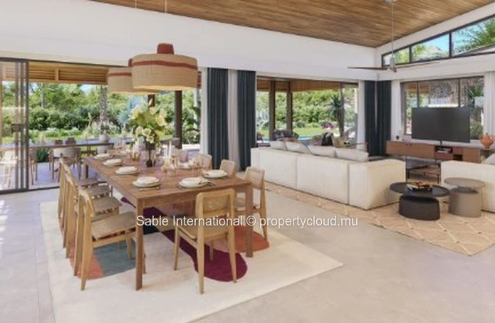 Luxury Villa PDS in Tamarin, Rivière Noire - Black River area | 5 bedrooms, private pool, mountain views | Close to a...