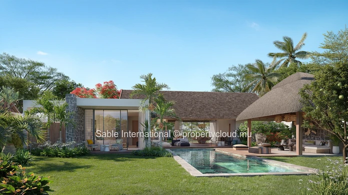 Luxury Smart City Villa in Beau Champ with Private Pool and Stunning Views! 3 bed, Sea Access