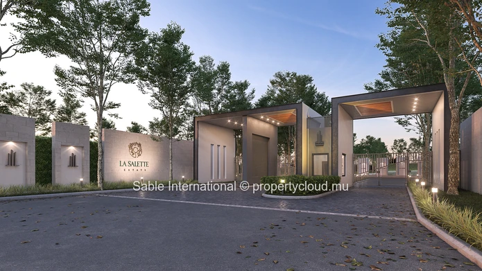 Domaine de villa de luxe avec piscine privée à Grand Baie