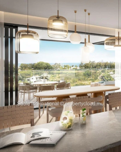 Luxury Penthouse with Private Pool in Trou aux Biches - 225m² Living Space - Close to Amenities - Fitness Room 