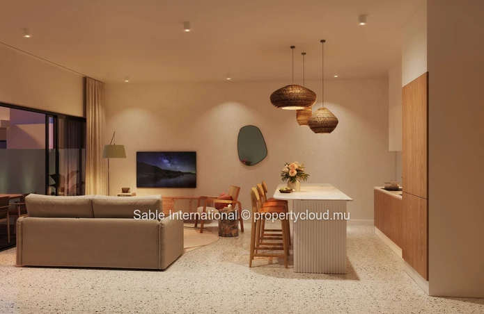 Appartement R+2 à vendre à Bain Boeuf, 35m², piscine commune, garage, proche mer, écoles, commerces