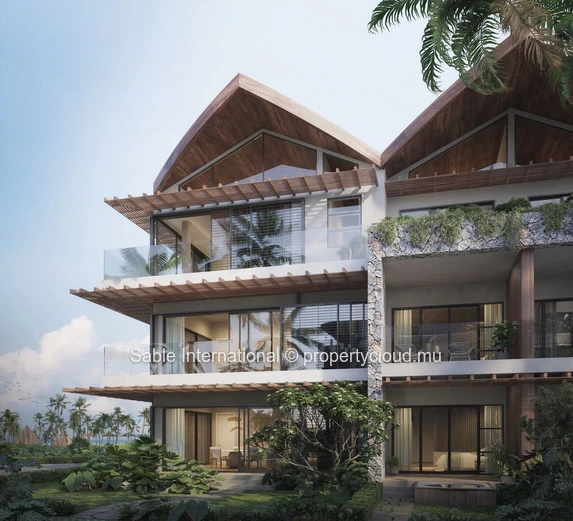 Luxurious Beachfront Penthouse in Flic en Flac with Stunning Sea Views and Top Amenities