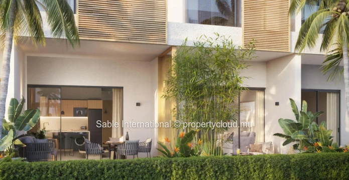 Superbe appartement à Péreybère, piscine sur le toit avec vue sur la mer