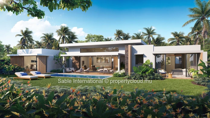 Villa PDS à vendre à Péreybère, 287 m² habitables, 564m² de terrain, 4 chambres, piscine privée