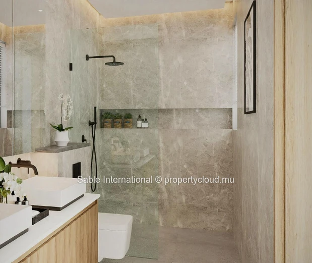 Luxury Penthouse with Private Pool in Trou aux Biches - 225m² Living Space - Close to Amenities - Fitness Room 