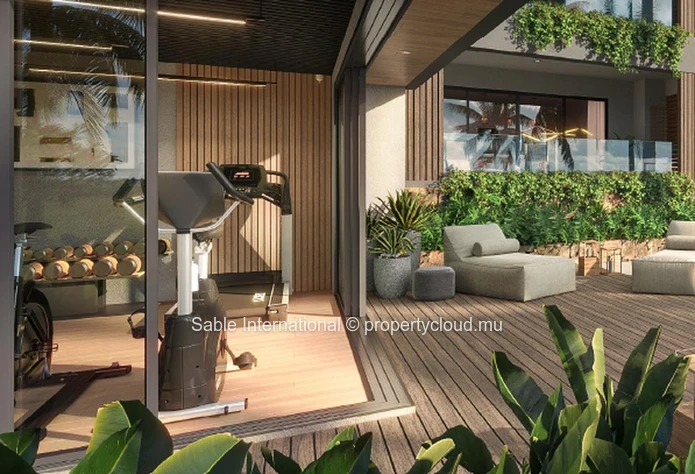 Luxury Penthouse with Private Pool in Trou aux Biches - 225m² Living Space - Close to Amenities - Fitness Room 