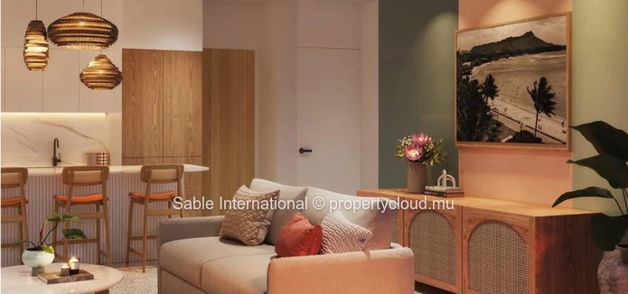 "Charming 2 Bedroom Apartment with Communal Pool in Bain Boeuf, Mauritius - Ideal for Mauritian Citizens! 