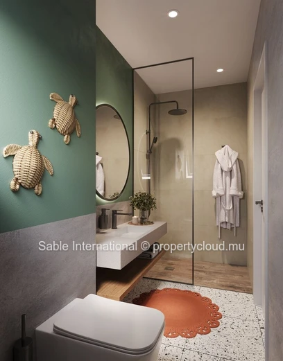 Modern vacation Apartment with Communal Pool in Bain Boeuf, 35m² Living Area, Exquisite Amenities!