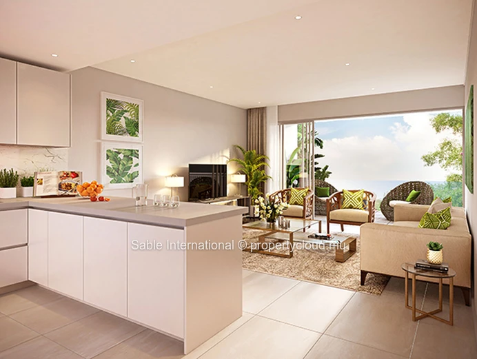 Appartement R+2 à vendre à Péreybère, 172m², 3 chambres, piscine commune, accès mer.