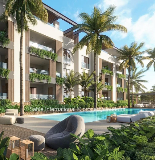 Luxury Penthouse with Private Pool in Trou aux Biches - 225m² Living Space - Close to Amenities - Fitness Room 